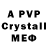 A PVP кристаллы Treger Shin